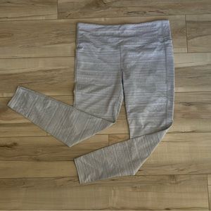 2/$10 Athleta Womens Light Gray Leggings Activewear Pants Size XL